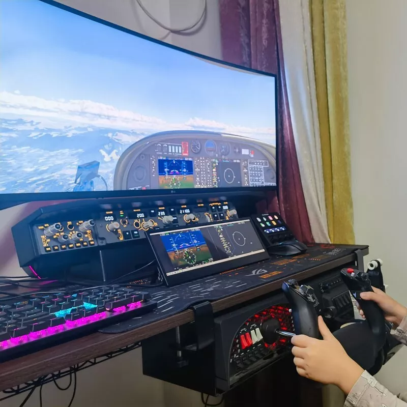 Cockpit-Simulator MCP Panel+2 CS 737X EFIS Electronic Flight Instrument System